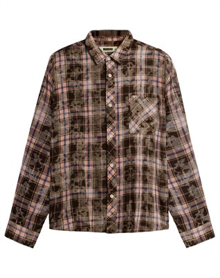 WBJong Check Hemd - Brown/Check